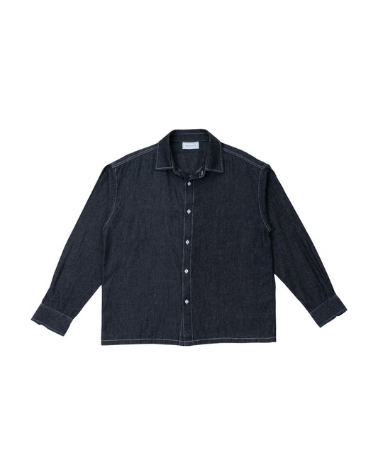 RUMI Long Sleeve Chambray in Black