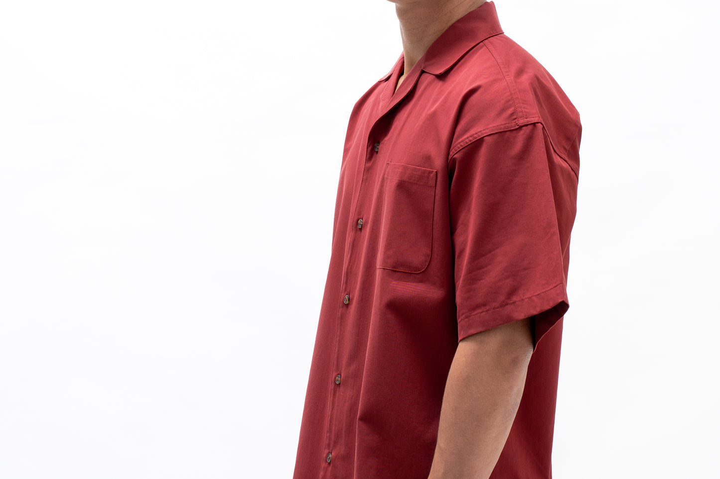 BASHO Lyocell Short Sleeve – Auburn Maroon *Pre-Order*