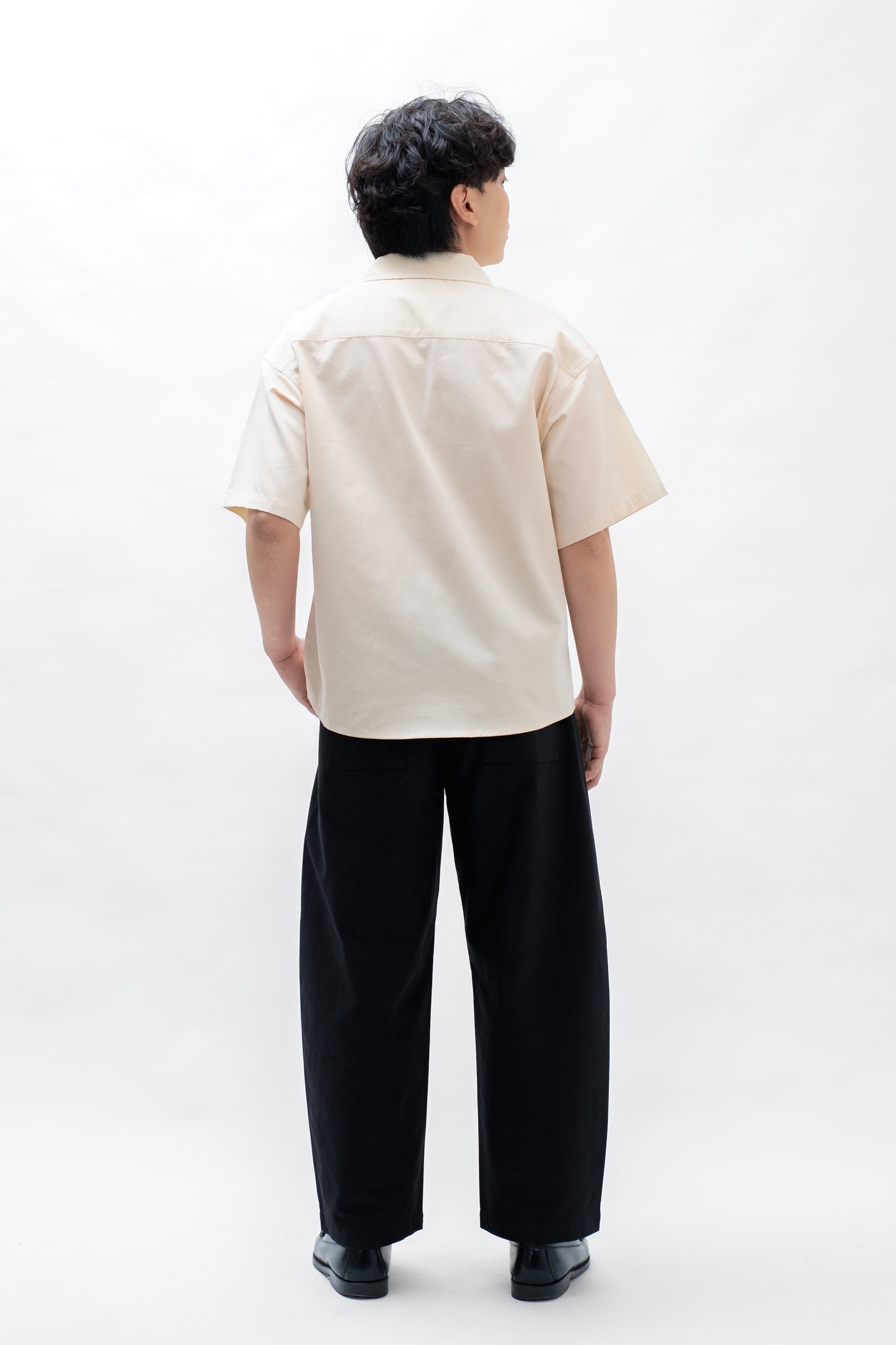 BASHO Lyocell Short Sleeve – Medlar Ivory    *Pre-Order*