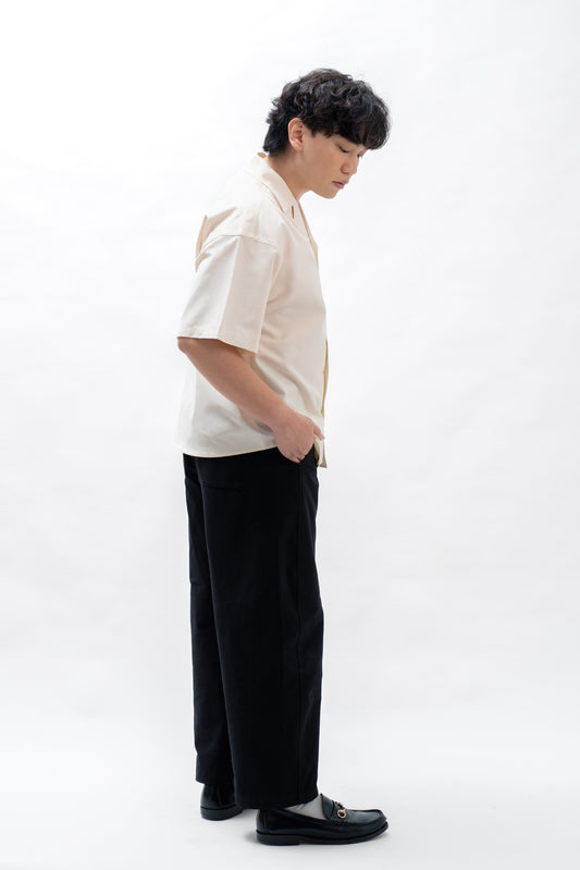 BASHO Lyocell Short Sleeve – Medlar Ivory