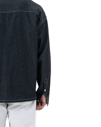RUMI Long Sleeve Chambray – Black