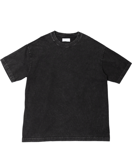 YOKO Oversized Washed Tee – Urban Charcoal