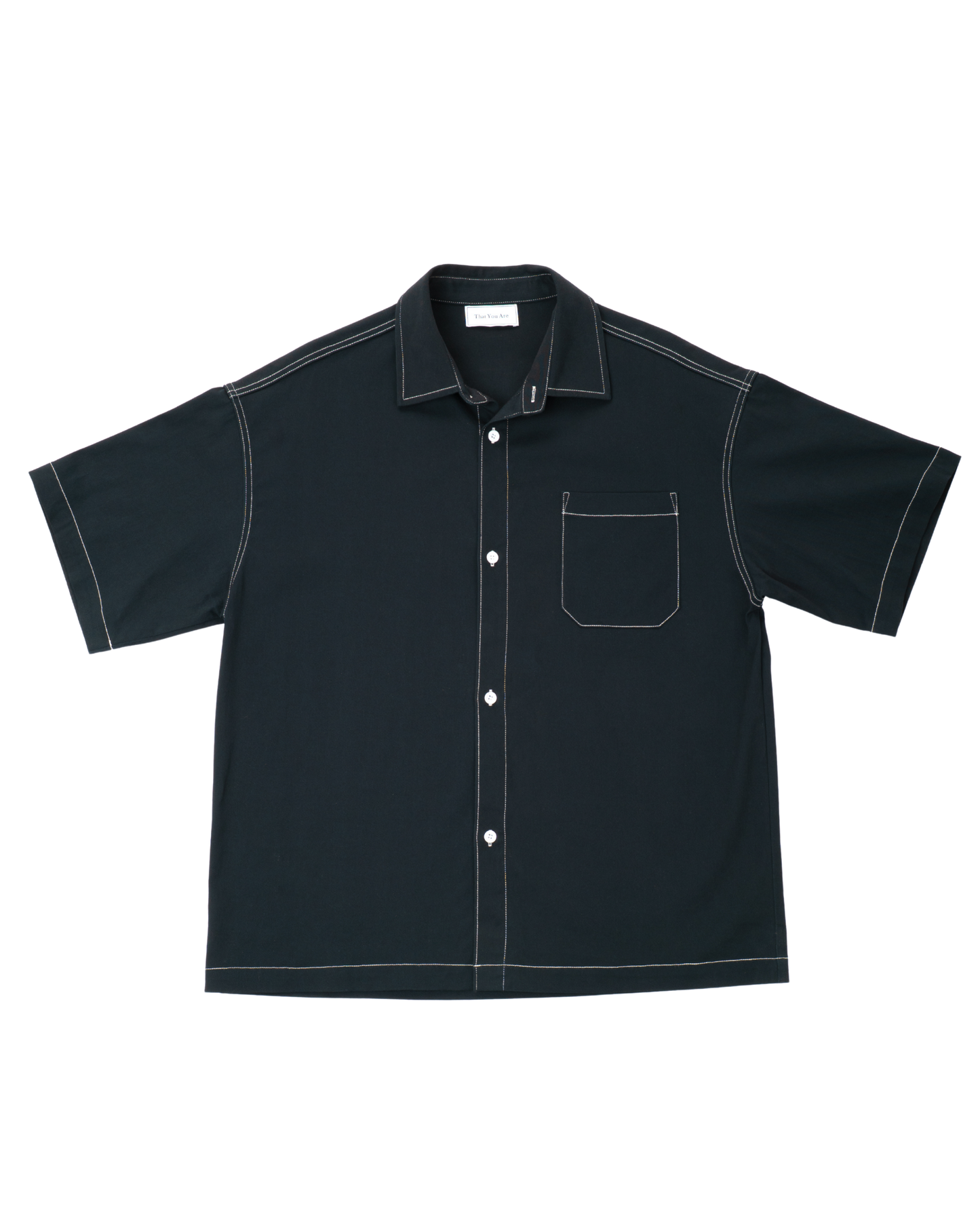 DANTE Button Up Twill – Corbeau Blue