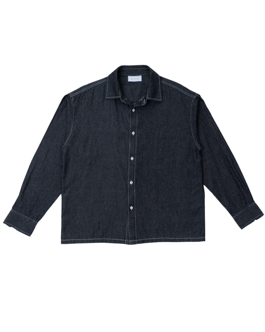 RUMI Long Sleeve Chambray – Black