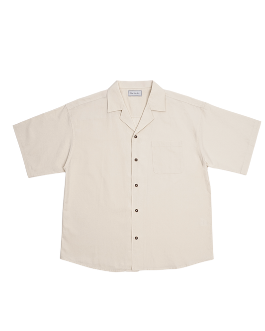 BASHO Lyocell Short Sleeve – Medlar Ivory