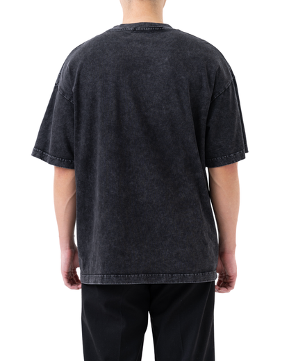 YOKO Oversized Washed Tee – Urban Charcoal