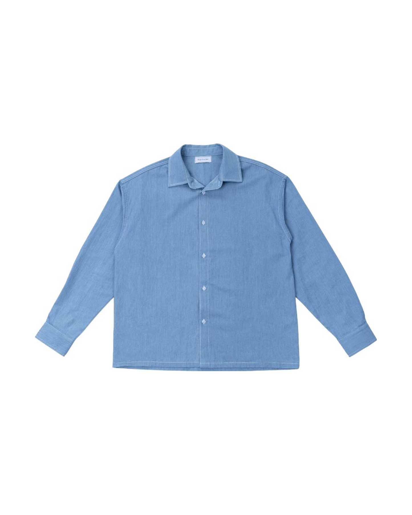RUMI Long Sleeve Chambray in Sky Blue